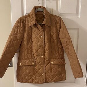 Chico's Quilted Brown Puffer Jacket